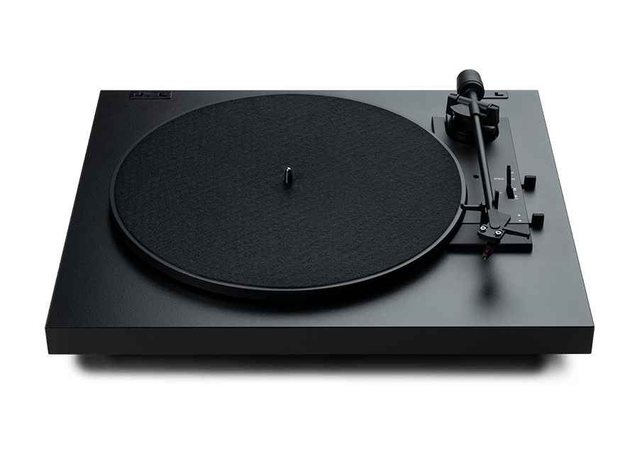 Pro-Ject A1.2 in Schwarz von vorne