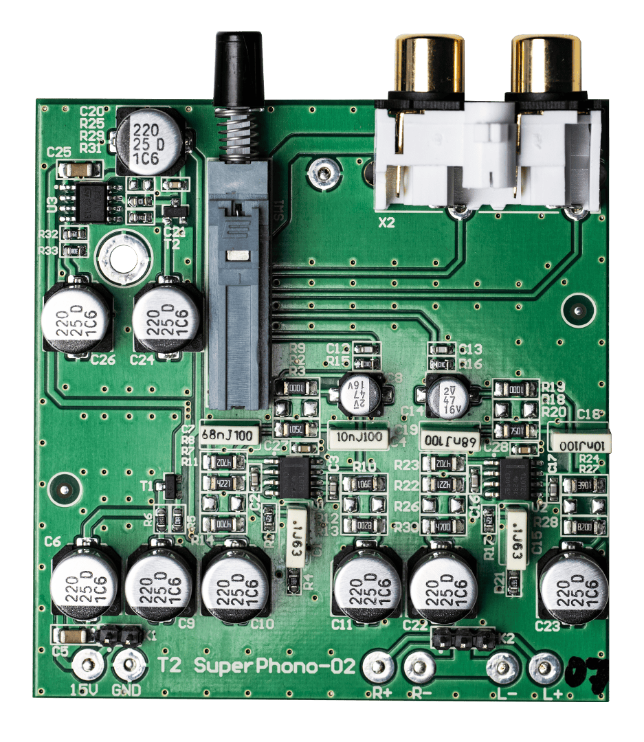 Die Super-Phono-Platine des Pro-Ject T2 Super Phono