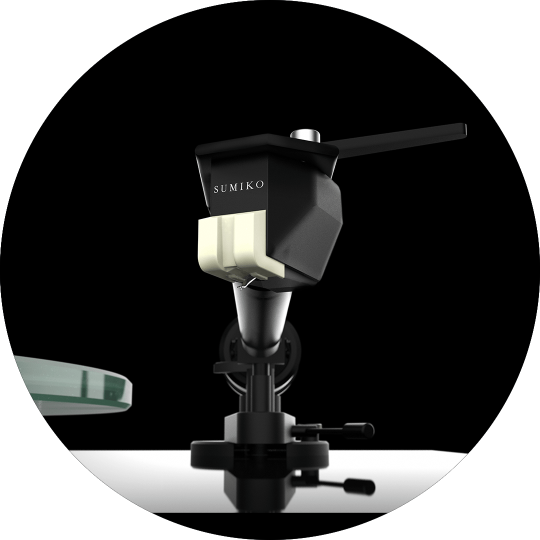 Sumiko Rainier MM-Tonabnehmer am Tonarm