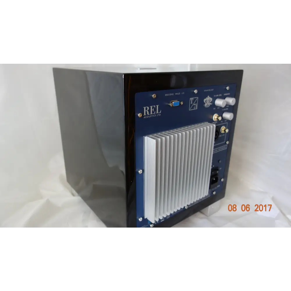 Aktivsubwoofer REL T7i mit passivem Radiator, Heimkino bestens geeignet, 305x362x382mm