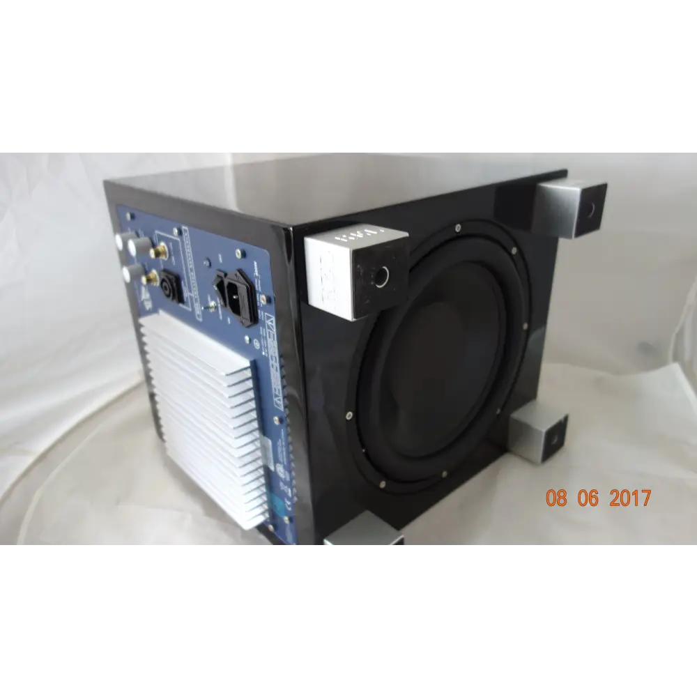 Aktivsubwoofer REL T7i mit passivem Radiator, perfekt für Heimkino, 305x362x382mm