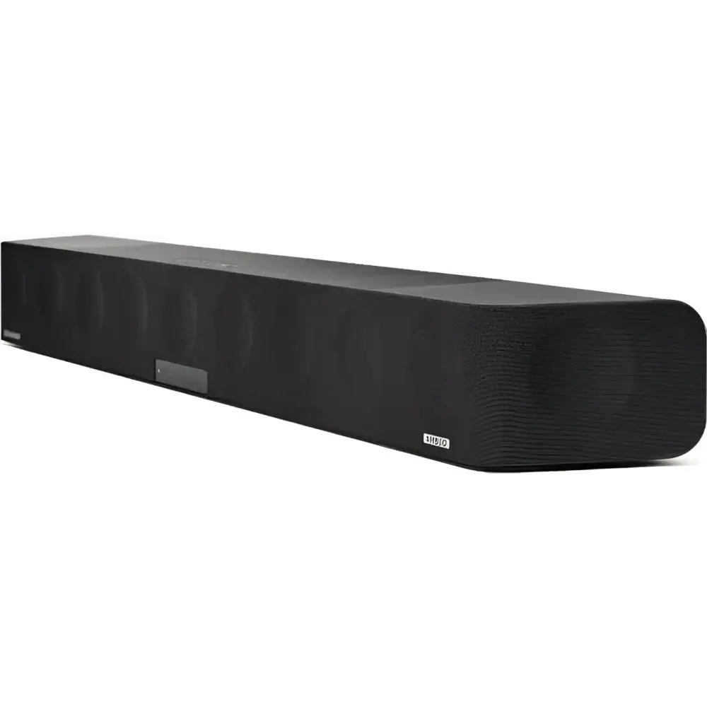Blacke Sennheiser AMBEO Soundbar mit Dolby Atmos, bester Klang und Hifi-Design