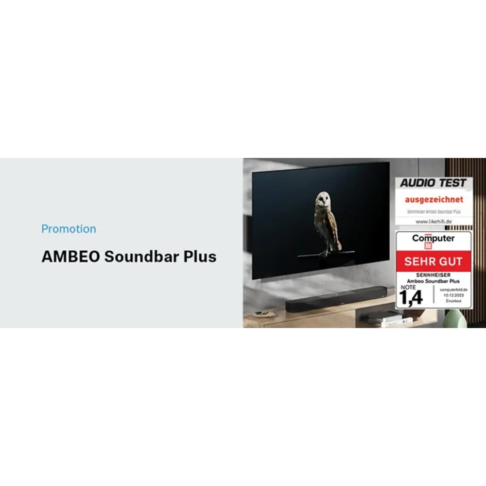 sennheiser Soundbar AMBEO Soundbar plus Sommeraktion bis 15.7. !
