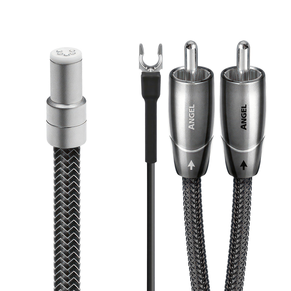 AudioQuest Angel Tonarmkabel JIS auf Cinch mit Erdungsleitung