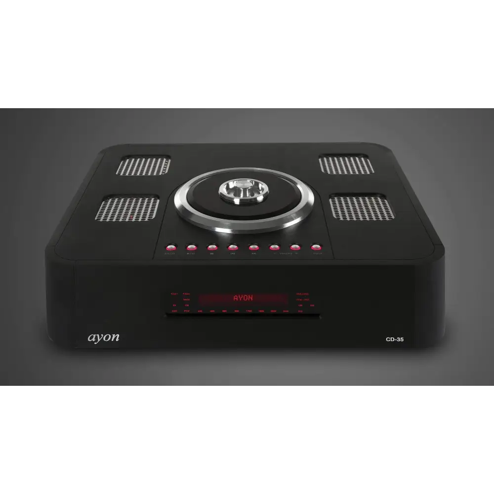 Hochwertiger Ayon Audio CD-35 II Signature mit Top-Lade-Disc-Mechanismus und analogem Ausgang