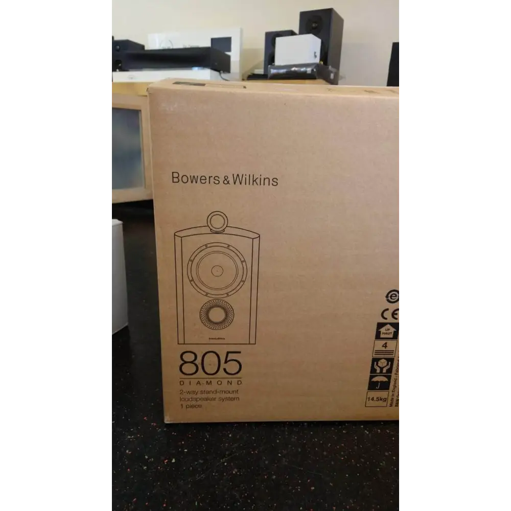 B&W Lautsprecher B&W 805 Diamond Paar mit Ständer secondhand