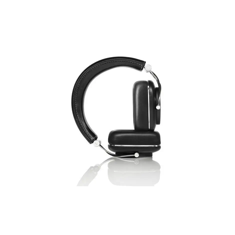 Schwarze over-ear Kopfhörer mit gepolstertem Kopf- und Ohrenschutz für traumhaften Klang