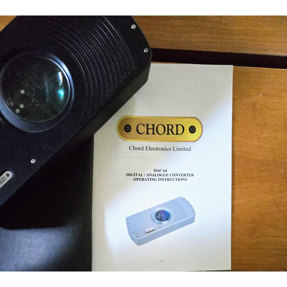 Chord Electronics DAC CHORD 64 DAC schwarz