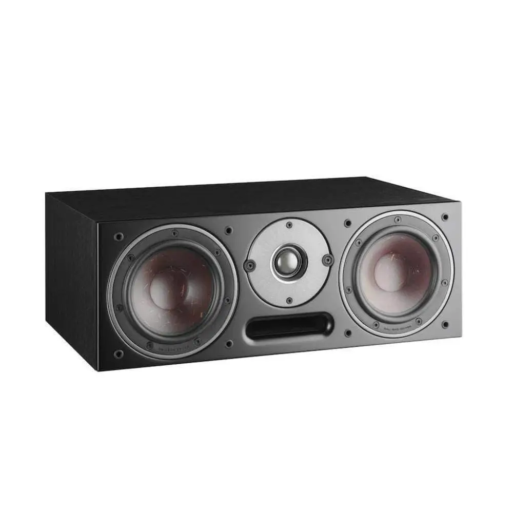 Black Oberon Vokal Centerlautsprecher mit zwei Woofers und Tweeter für optimalen Klang