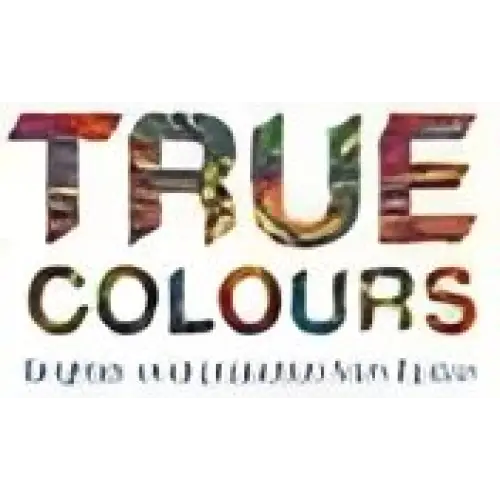 Farbiges Grafikdesign für True Colours mit satten Farben, bitte anfragen für Hifi
