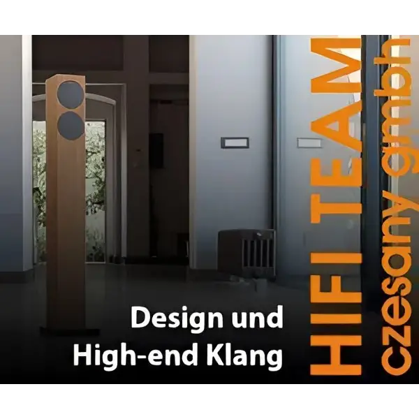 Heller, schlanker Doacoustic 201 ALU neu Lautsprecher mit zwei Treibern und akustischen Diffusoren