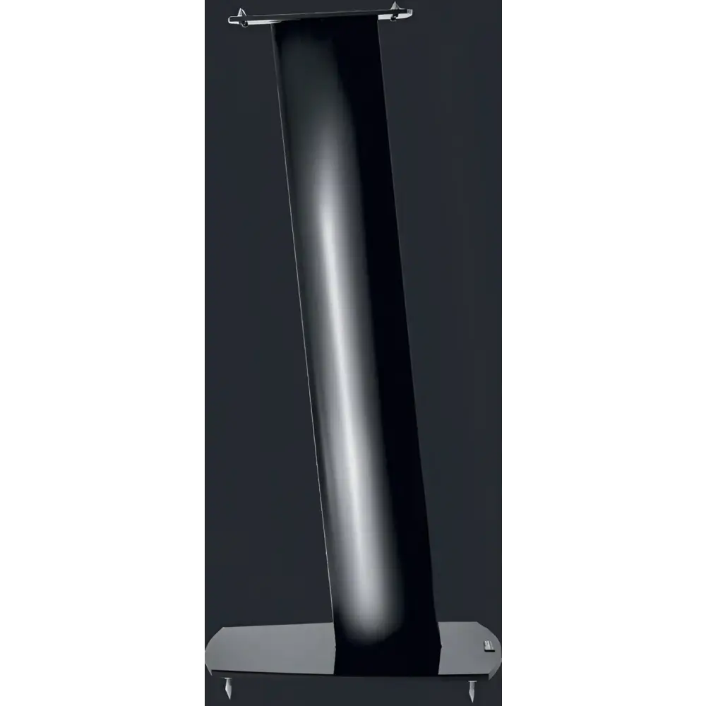 Dynaudio 3x Lautsprecherständer mit schwarzem matt Design Boxenständer für hochwertige Lautsprecher