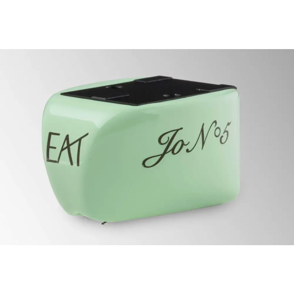 Leichter grüner Toaster mit schwarzen Schlitzen für EAT Jo N°5 Tonabnehmer, ideal für Moving Coil und Fine Line