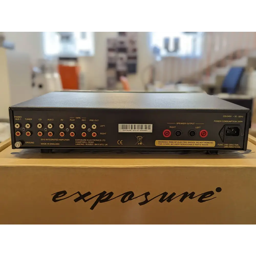 EXPOSURE ELECTRONICS Verstärker Exposure 2510 Integrated Silber Vollverstärker
