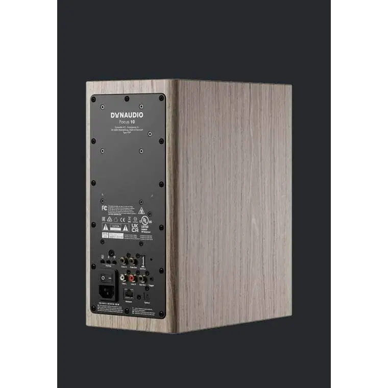Dynaudio HIFI STEREO „Blonde Wood“ FOCUS 10 AKTIVBOXEN PAAR