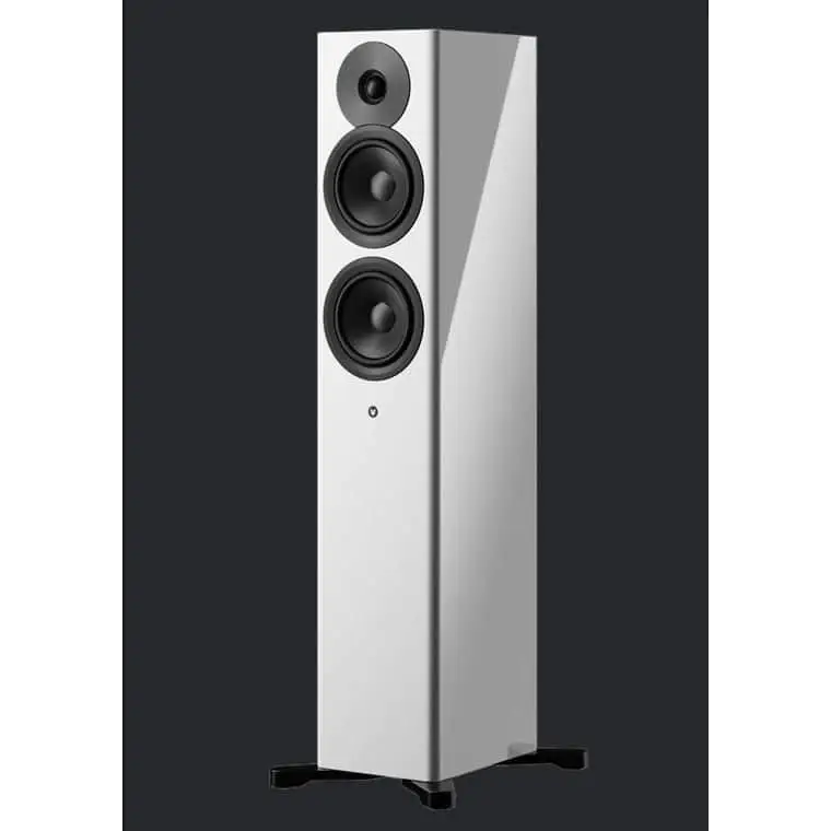 Dynaudio HIFI STEREO „White High Gloss“ FOCUS 30 AKTIVBOXEN PAAR