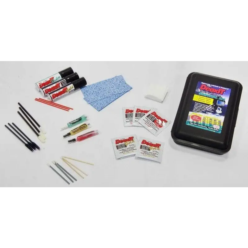 Bild eines Kontaktreinigungssets Tipp Konservierungsset mit deoxit® gold getränkten Reinigungstüchern für riesen klanggewinn