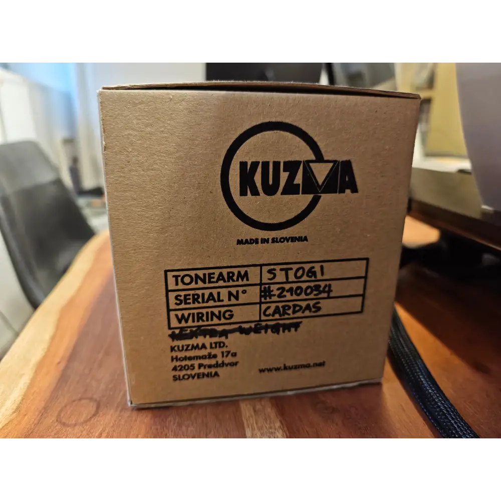 Kuzma Stabi mit Stogi Tonarm Secondhand - plattenspieler