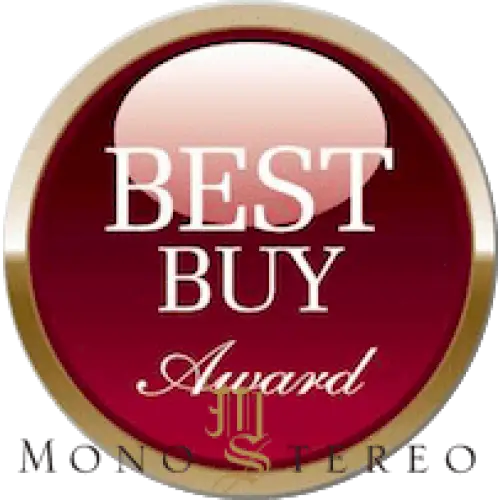 Hochwertiges High-End Audio Best Buy Award Siegel für LAB 12 Melto2 HTE Phono-Vorverstärker