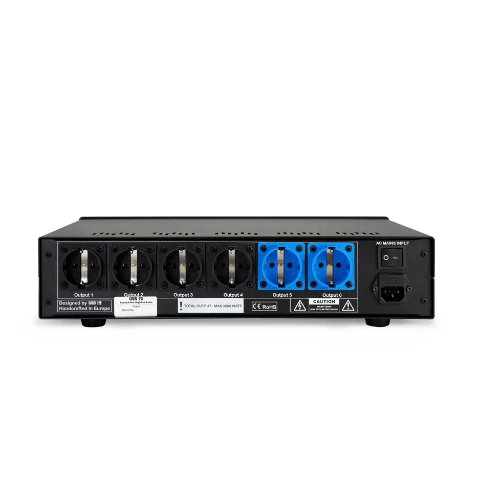 LAB 12 NOYRA Demomodell Verteiler und Filter netzleiste