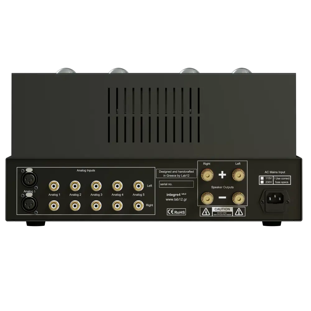 LAB12 Integre4 MK2 Röhren-Vollverstärker KT-88 secondhand silber