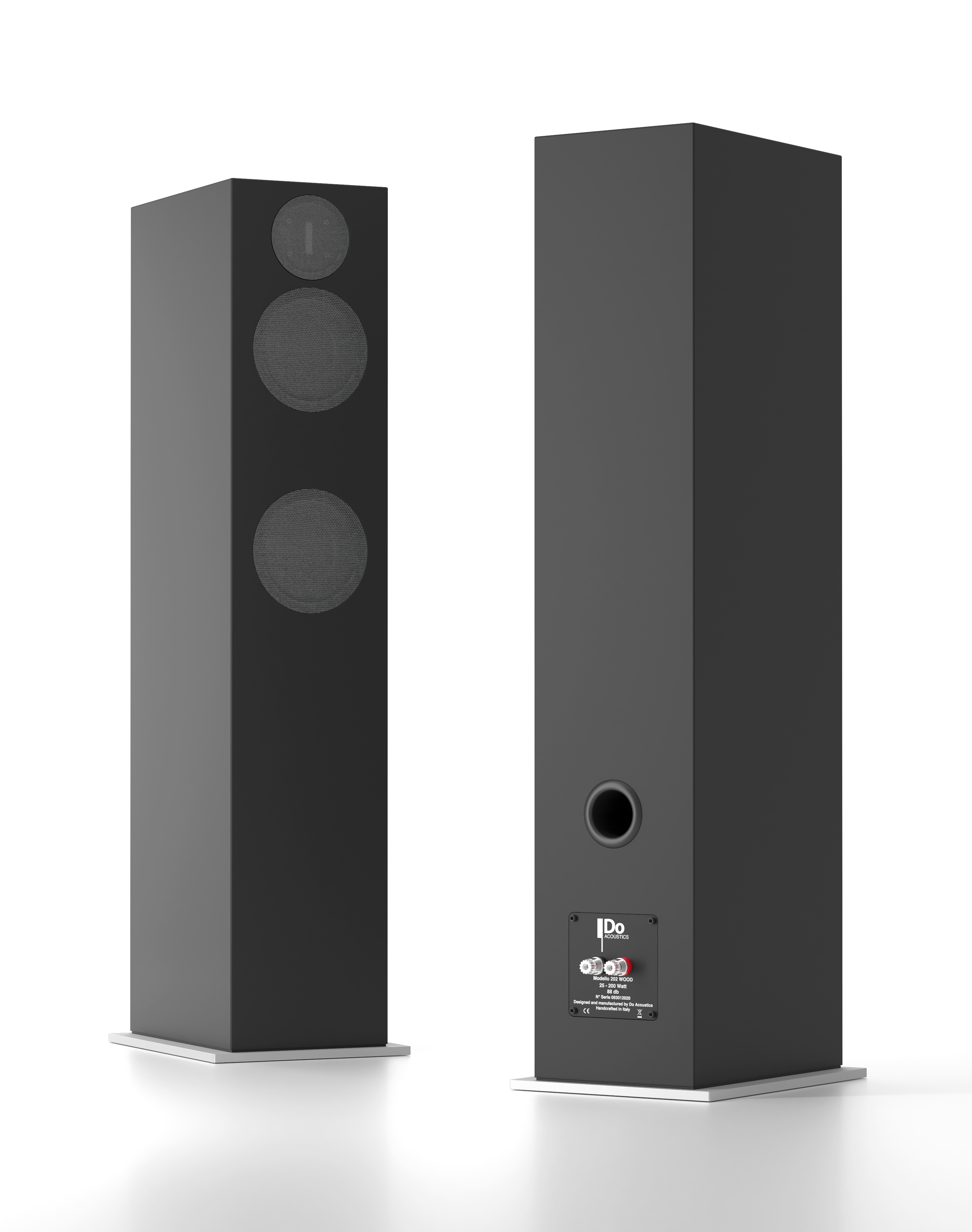Do Acoustics Lautsprecher Schwarz Do Acoustics 202 Wood Paar