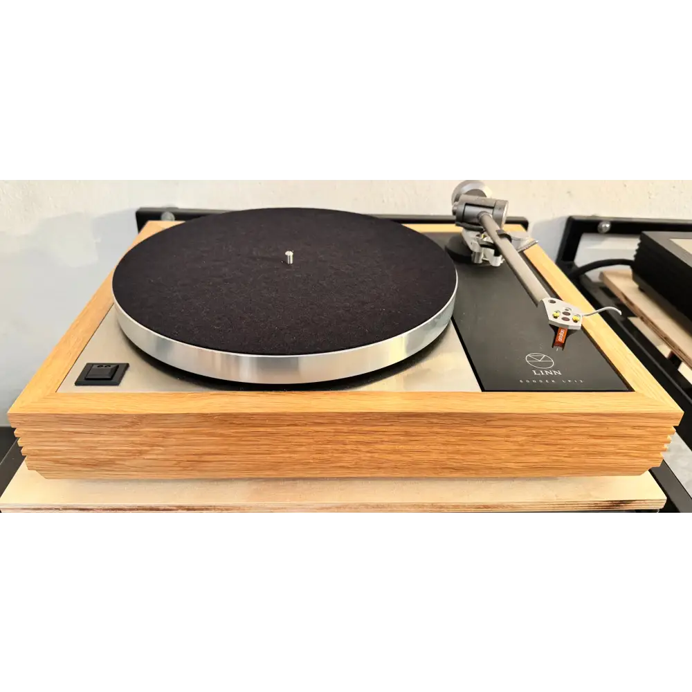 Holzummantelter LINN Klimax LP12 OAK mit Ortofon Cadenza Bronze Tonarm