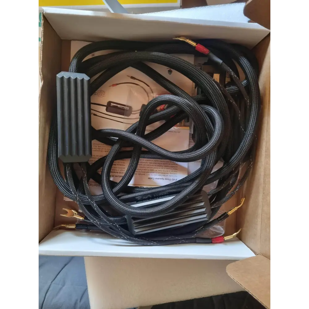 MIT Cables Lautsprecherkabel M.I.T Cables Evo Three Lautsprecher Kabel Paar 3,65 Meter