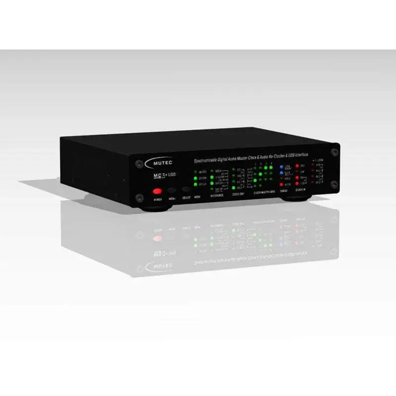 Mutec Masterclock MC-3+ Smart Clock Schwarz