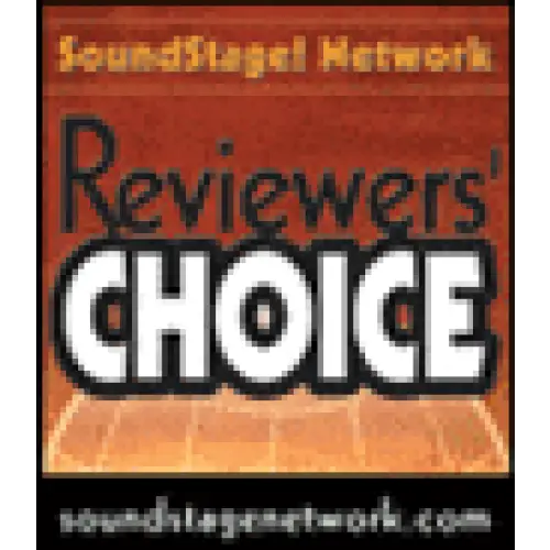 Alt-Text: SoundStage Network Reviewers Choice Badge auf mola mola Kaluga Monoblöcke, siehe Fotos, niedriger output impedance