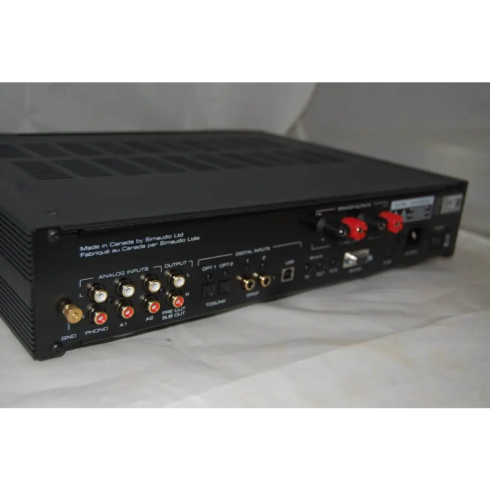 simaudio Vollverstärker Moon 240i Vollverstärker schwarz