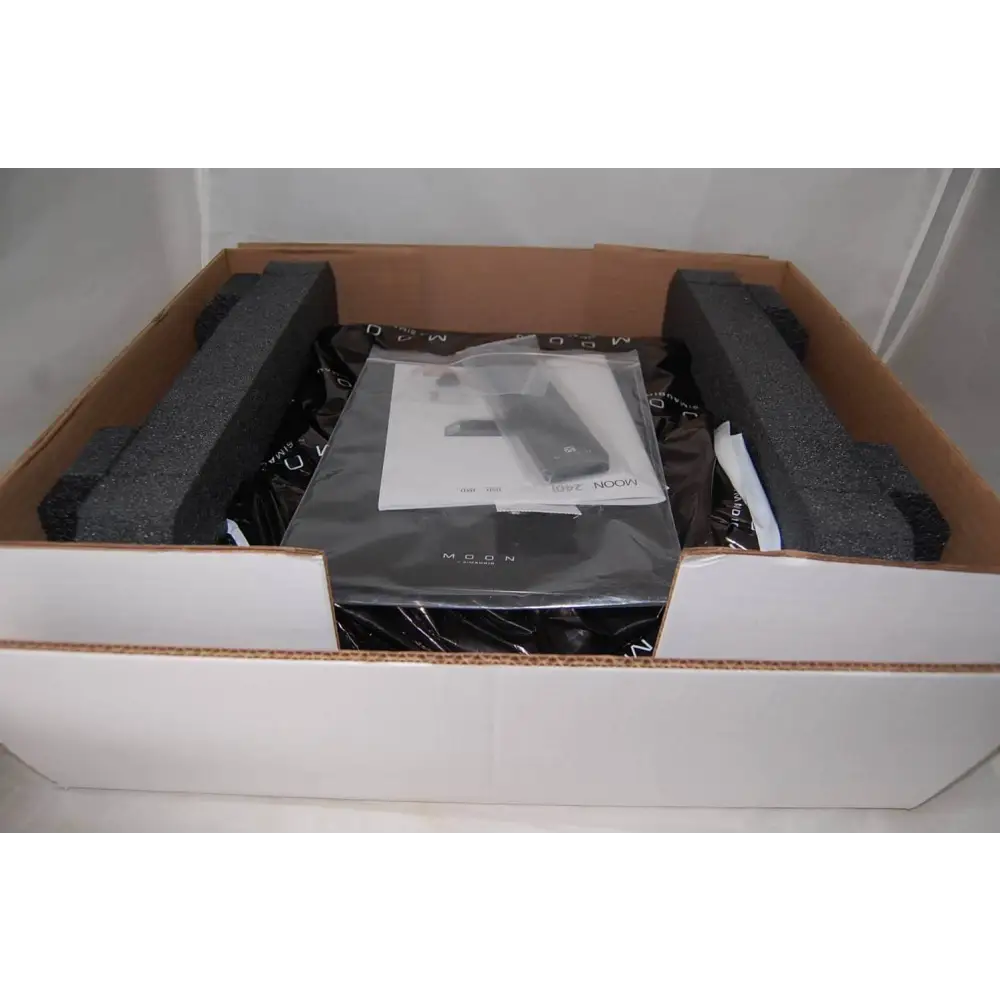 simaudio Vollverstärker Moon 240i Vollverstärker schwarz