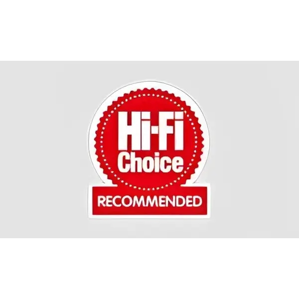 Hi-Fi Choice Recommended Award Badge auf Musical Fidelity M3 S CD Player mit DAC mit m3scd, optischer und asynchroner USB