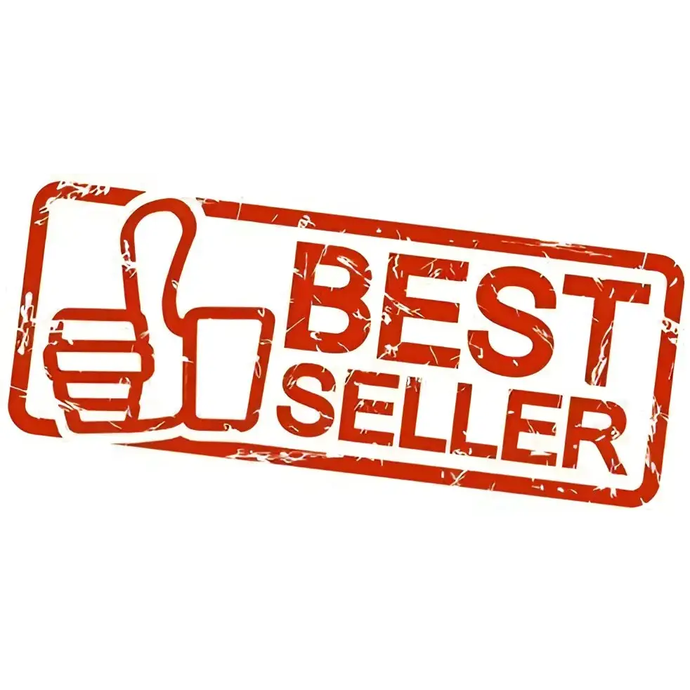 Roter BEST SELLER Grunge-Stempel mit Daumen-hoch-Icon für NAD C338 mit Bluetooth aptX