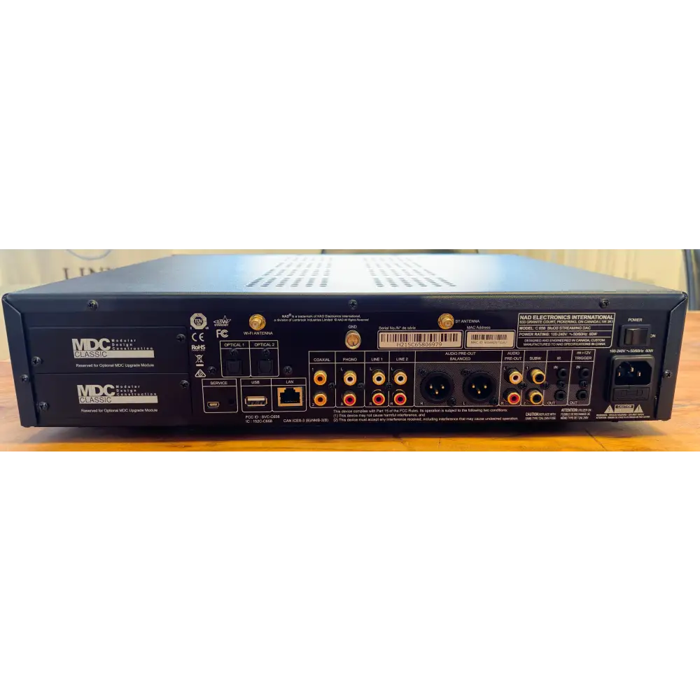 NAD C658 DAC Streamer Vorverstärker secondhand