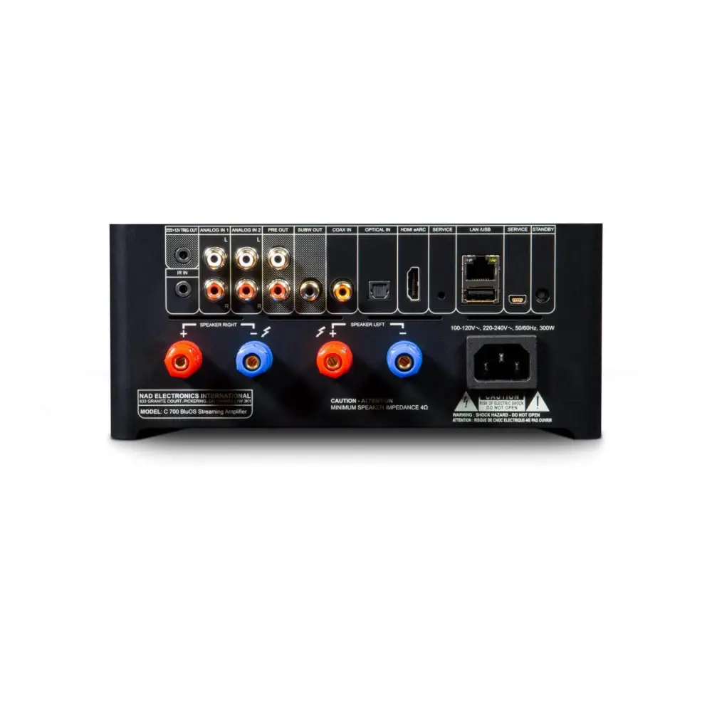 NAD Verstärker & Netzwerkplayer NAD C 700 Verstärker mit DAC Netzwerkplayer