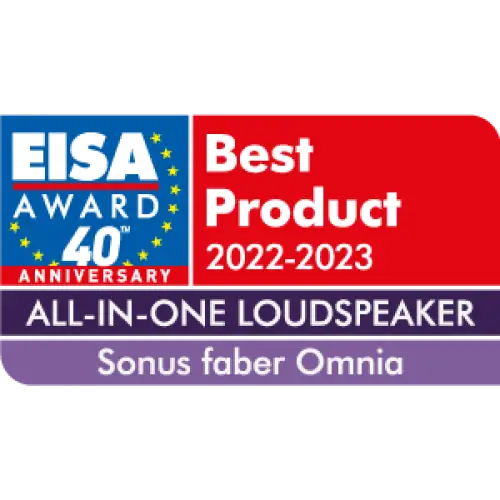Die sonus faber omnia all in one highend wireless speaker mit eisa award und steuerung über die faber app