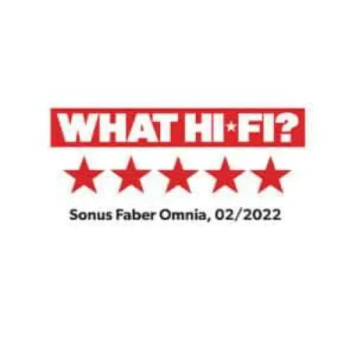 Sonus faber omnia all in one highend wireless speaker in holz mit fünf sterne bewertung von what hi fi februar 2022 und sonus faber app support