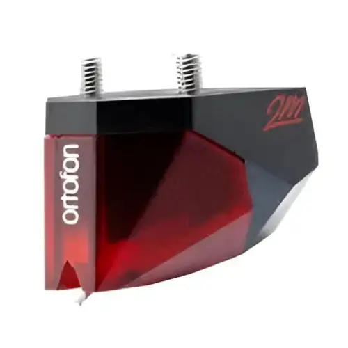 Vibrating rote und schwarze Ortofon 2M Red MM Tonabnehmer mit austauschbarem Stylus
