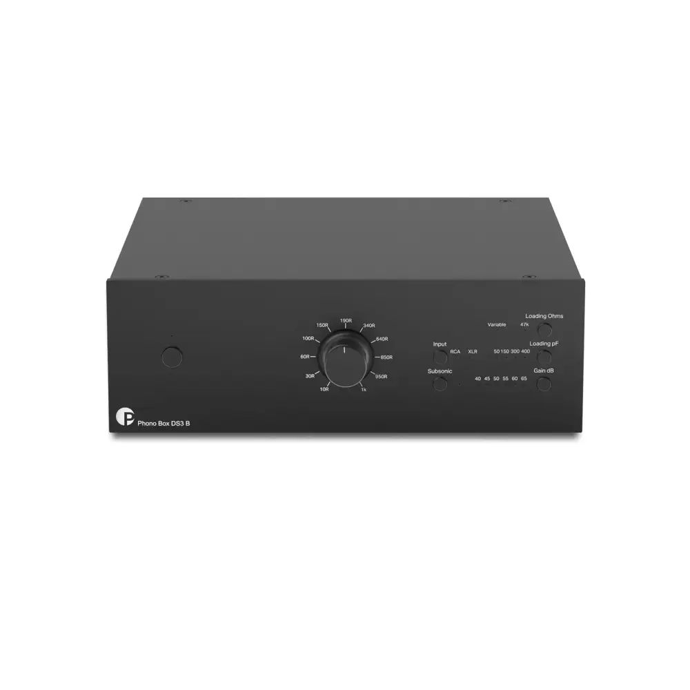 Pro-Ject Audio Phono-Vorverstärker Phono Box DS3 B Schwarz