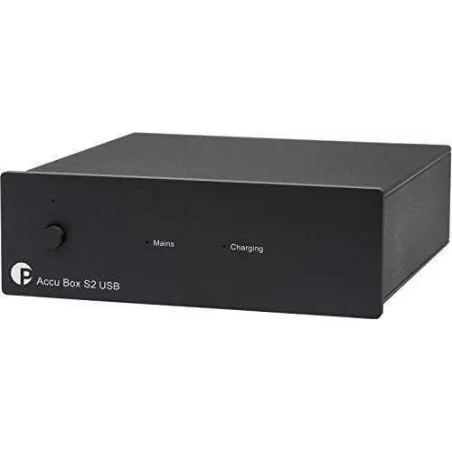 Pro Ject Accubox S2 USB Schwarz Netzteil