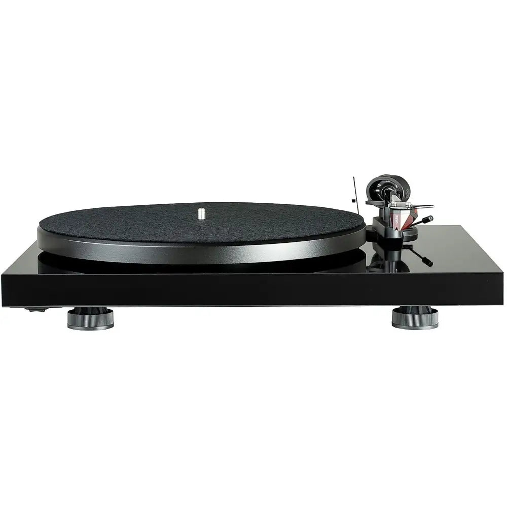 Black PRO-JECT Debut E Carbon AKTION NEU! Turntable with Ortofon 2M Red and silver platter