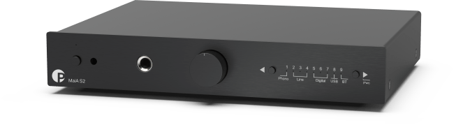 PRO JECT MAIA S2 (PHONO USB & BLUETOOTH) schwarz Verstärker & Netzwerkplayer