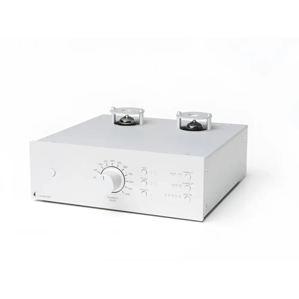 Silver Stereo Röhrenverstärker mit zwei offenen vakuumröhren, besserer handselektierter röhrenbestückung