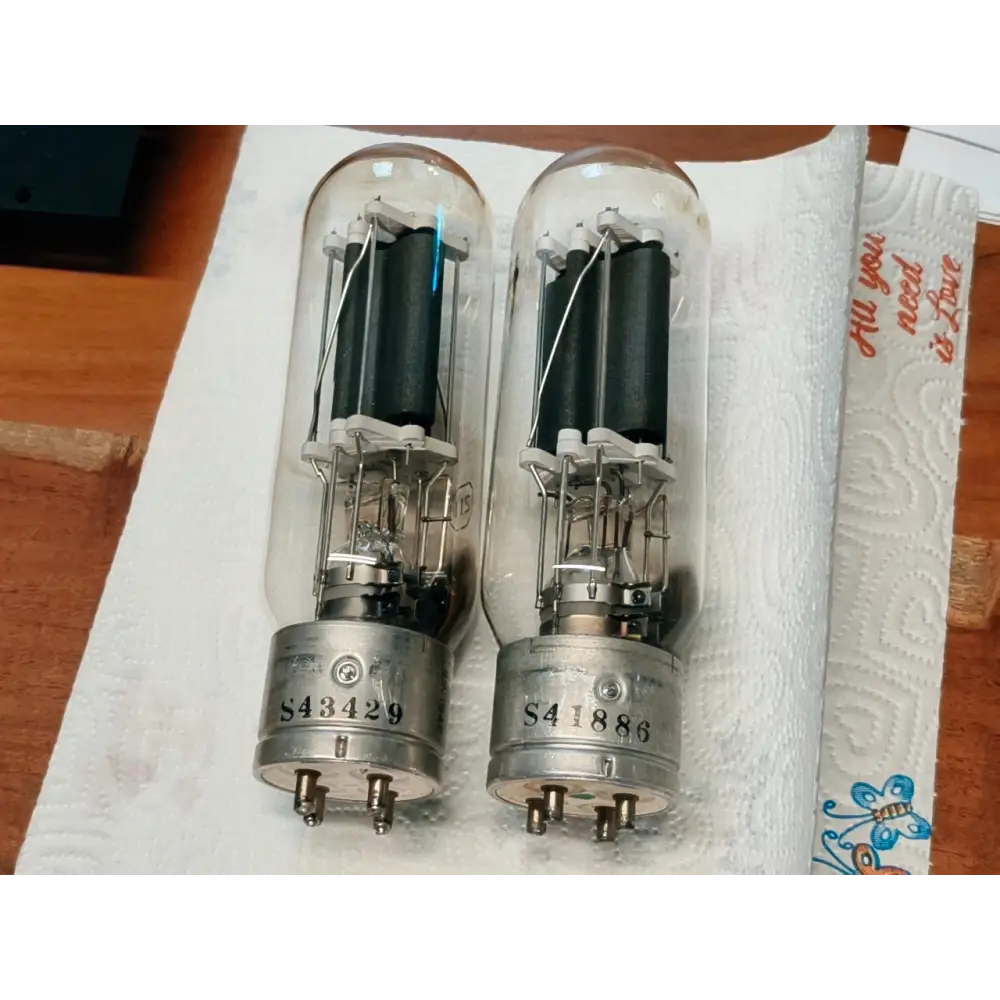 RCA VT-4-C / Type 211 Matched Pair – S43429 & S41886 NOS JAN 1942