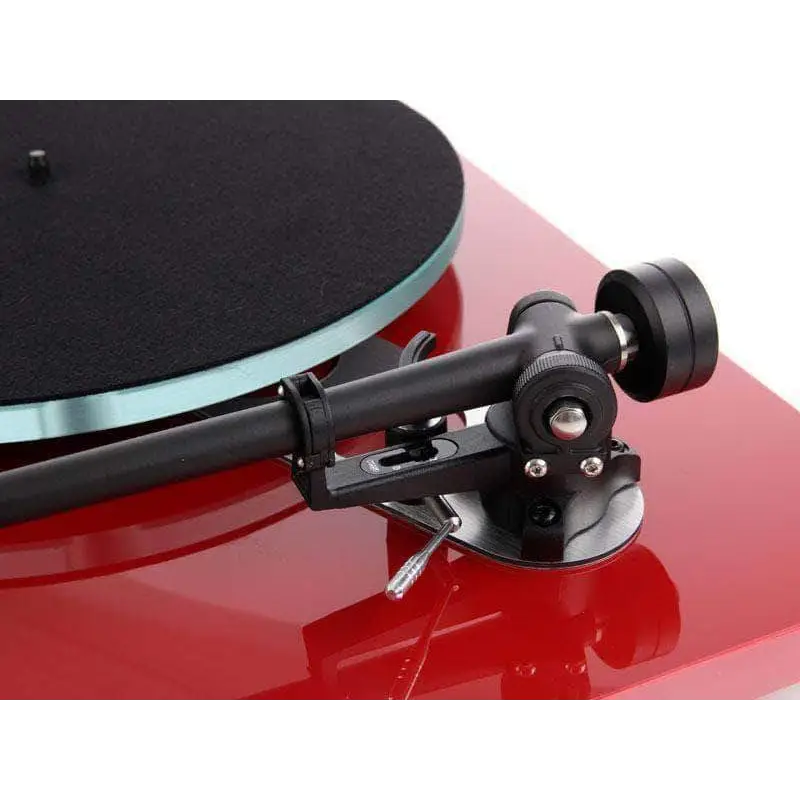 Redner Turntable mit schwarzem Tonarm für besten Klang, komplett runderneuert, Hifi