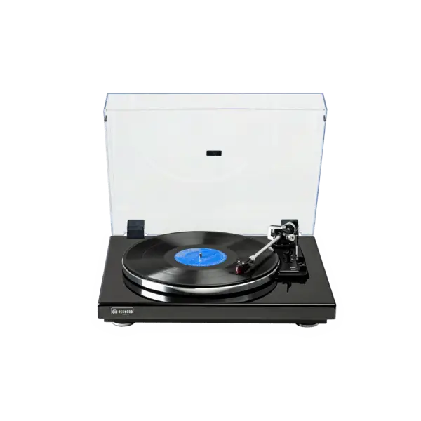 Rekkord Audio Plattenspieler Rekkord Audio F400 Plattenspieler mit Ortofon 2M Red