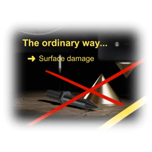 Soundcare® Superspike mit einzigartiger Konstruktion beseitigt unerwünschte Befestigungen