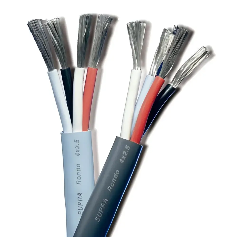 Bild von Supra Rondo 4*2,5 Grey Meter Star Quad Lautsprecherkabel in Grau