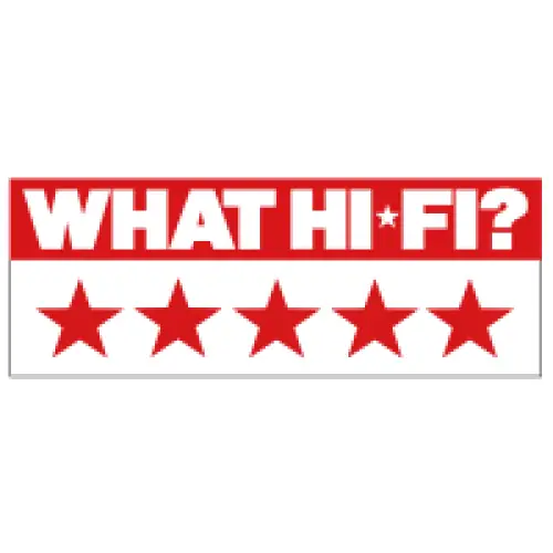 Red und weißes what hi-fi logo mit fünf sternen bei technics sacd sl-g700 schwarz stereo line out schöner zustand jahre jung